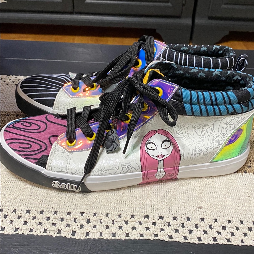 The Nightmare Before Christmas Sally High Tops.